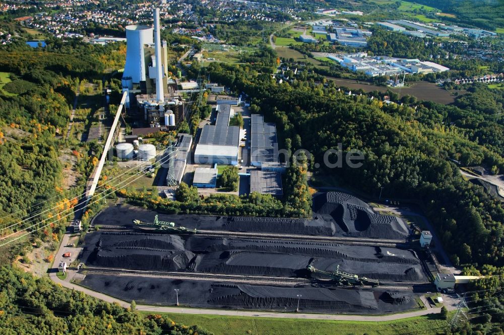Luftaufnahme Bexbach - Steinkohlekraftwerk Bexbach im Saarland