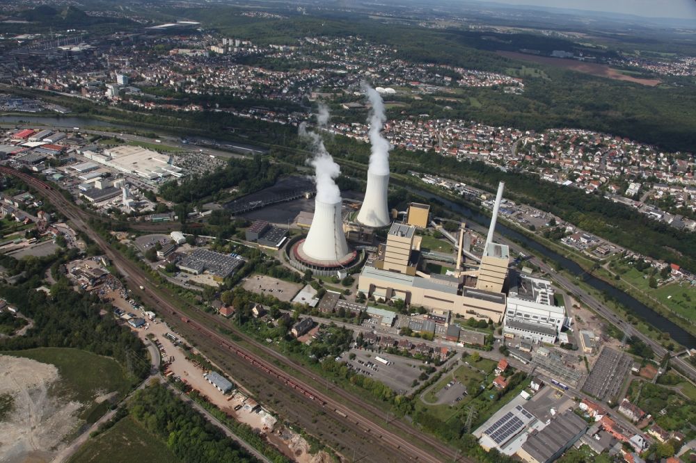 Luftaufnahme Völklingen - Steinkohlekraftwerk Fenne bei Völklingen im Saarland