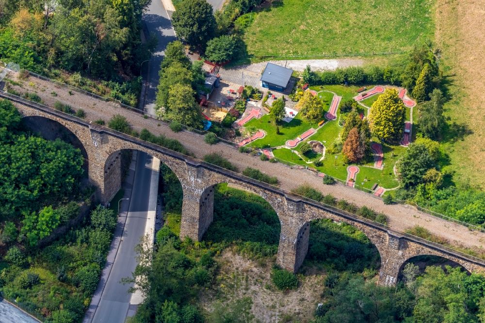 Luftbild Gevelsberg - Stillgelegtes Viadukt in Gevelsberg im Bundesland Nordrhein-Westfalen