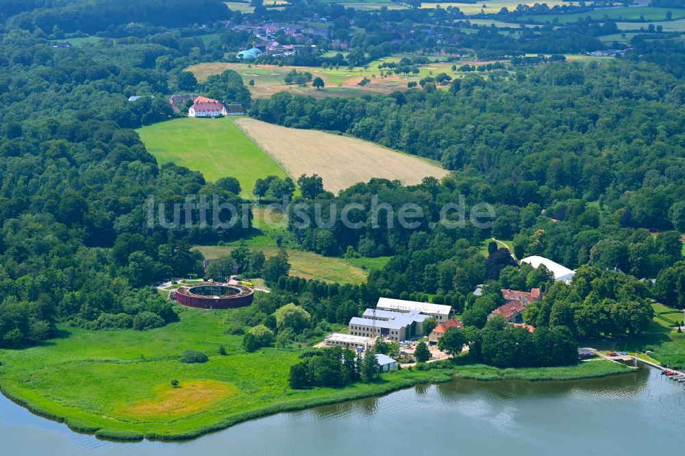 Luftaufnahme Güby - Studenten- Wohnheim - Gebäude Louisenlund in Güby im Bundesland Schleswig-Holstein, Deutschland