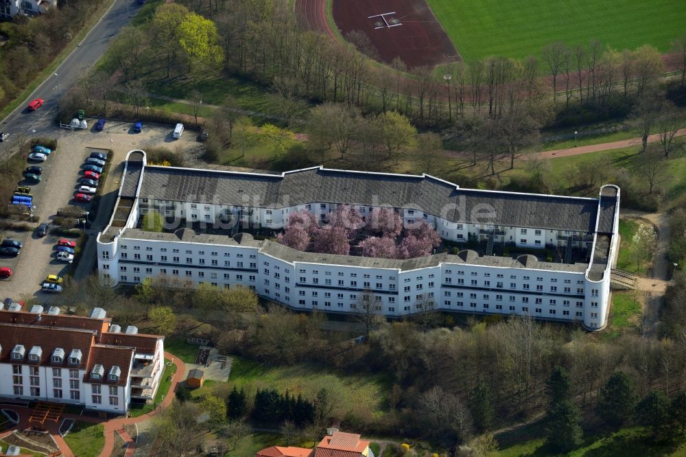 Luftaufnahme Göttingen - Studentenwohnheim Papenburg in Göttingen im Bundesland Niedersachsen