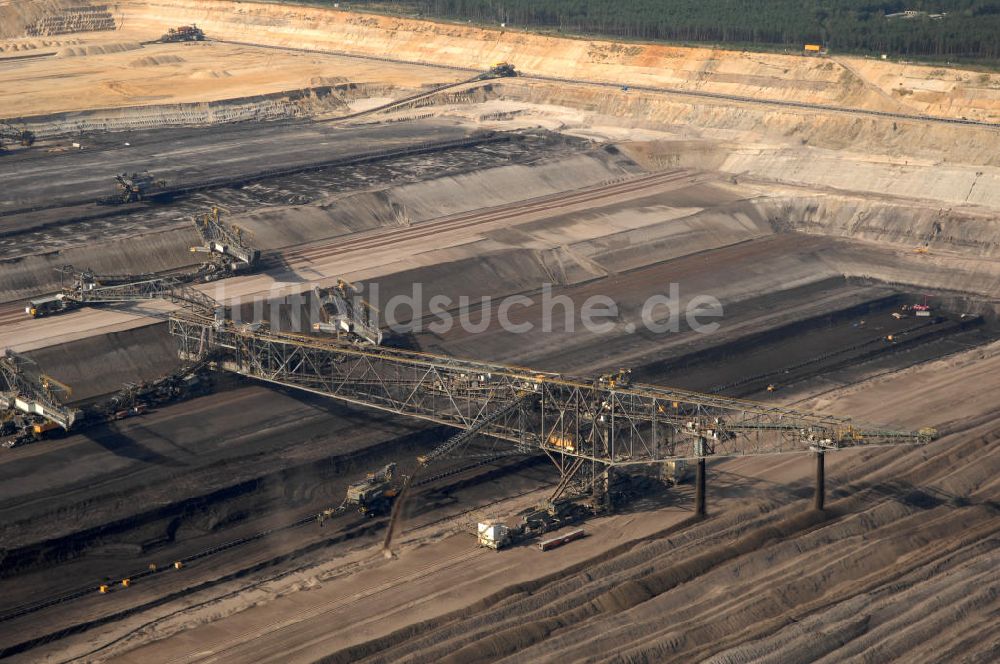 Luftbild Nochten - Tagebau Nochten in Sachsen