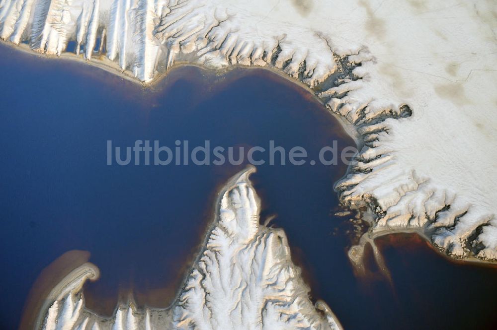 Luftbild Bluno - Tagebaulandschaft mit Abraumhalden am Blunoer Südsee