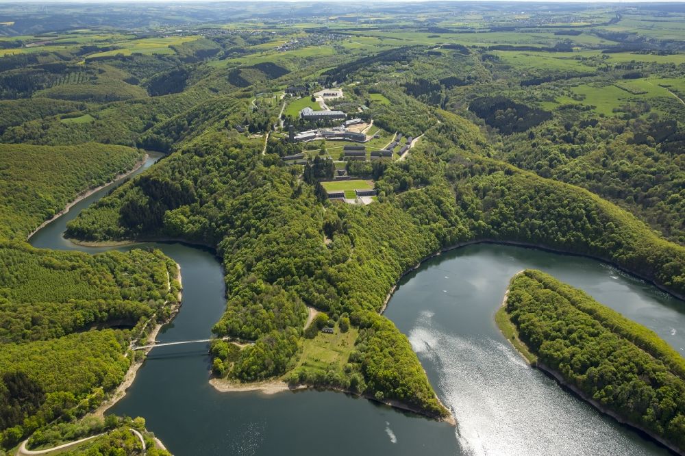 Luftbild Schleiden - Talsperren - Staudamm und Stausee in Schleiden im Bundesland Nordrhein-Westfalen