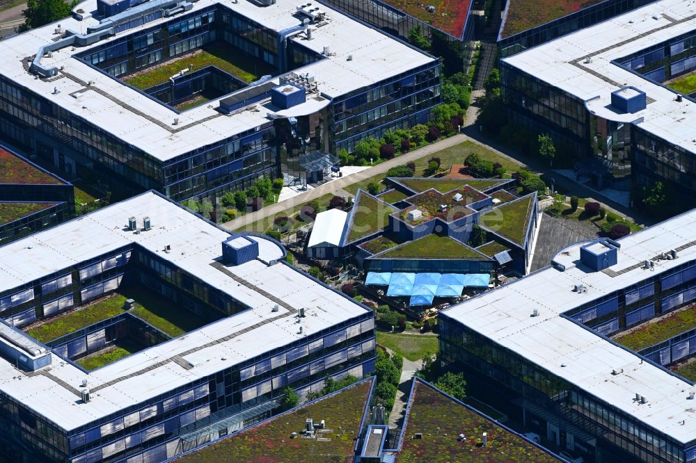Luftbild Hennigsdorf - Technologiezentrum Blaues Wunder in Hennigsdorf im Bundesland Brandenburg