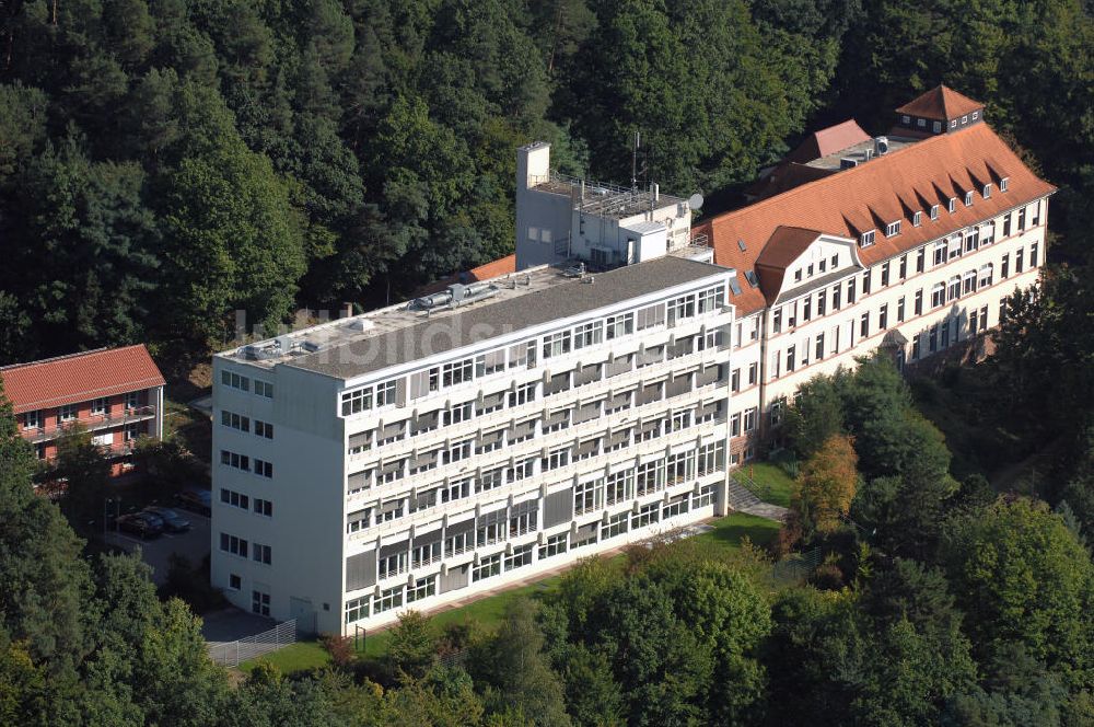 Luftbild Lohr am Main - Technologiezentrum der Bosch Rexroth AG in Lohr am Main Bayern