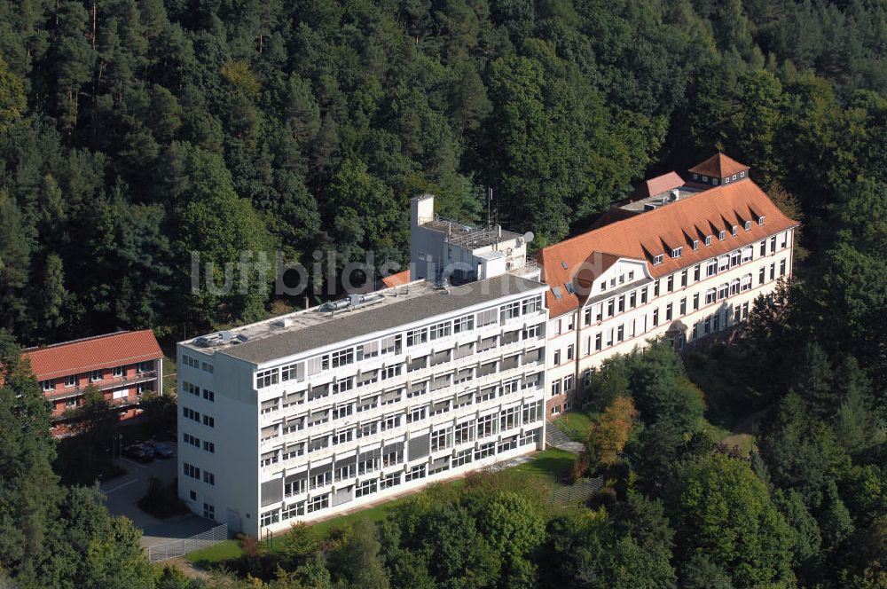 Luftaufnahme Lohr am Main - Technologiezentrum der Bosch Rexroth AG in Lohr am Main Bayern