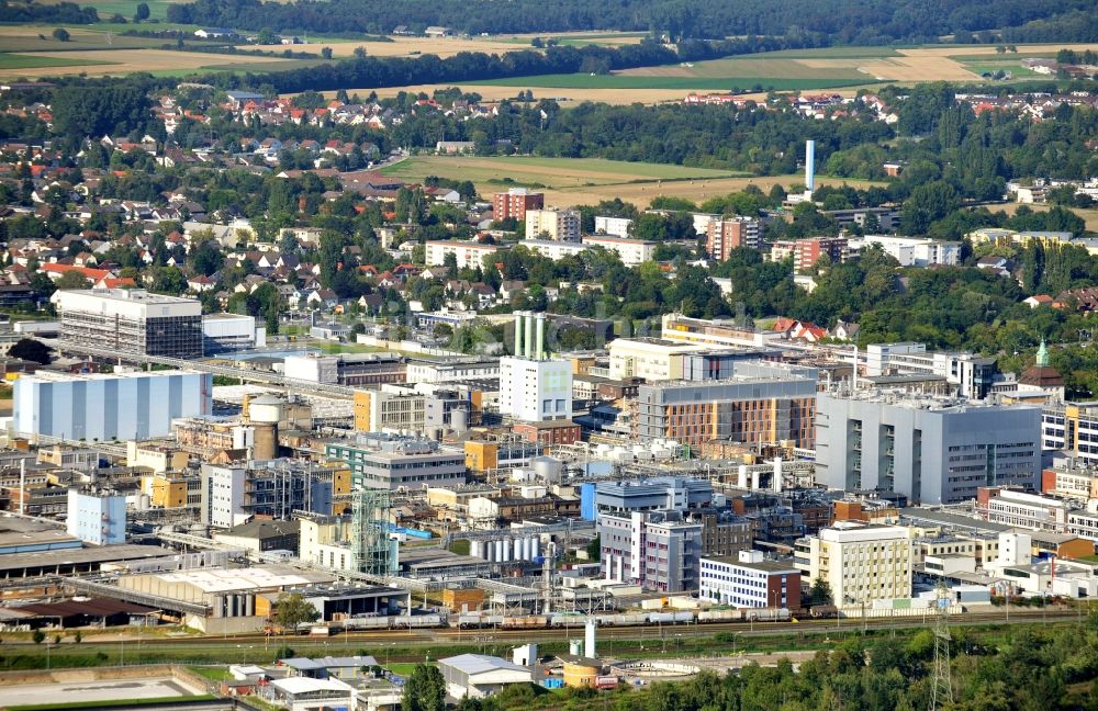 Darmstadt aus der Vogelperspektive: Technologiezentrum Nord in Darmstadt im Bundesland Hessen