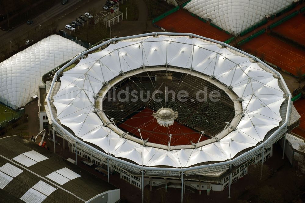Luftbild Hamburg - Tennisstadion am Rothenbaum in Hamburg