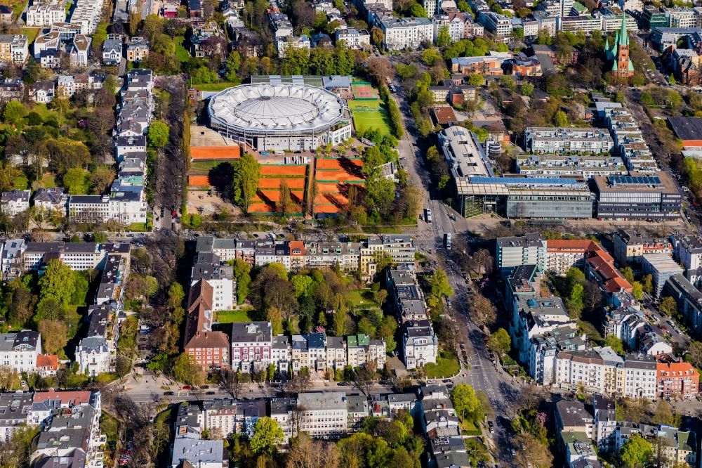 Hamburg von oben - Tennisstadion am Rothenbaum in Hamburg