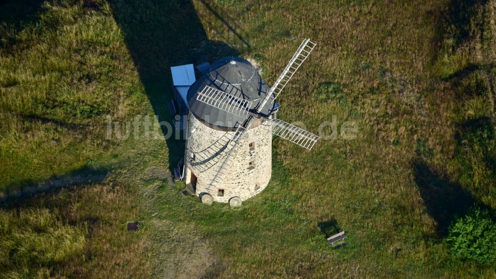 Thale von oben - Teufelsmühle in Warnstedt im Bundesland Sachsen-Anhalt, Deutschland