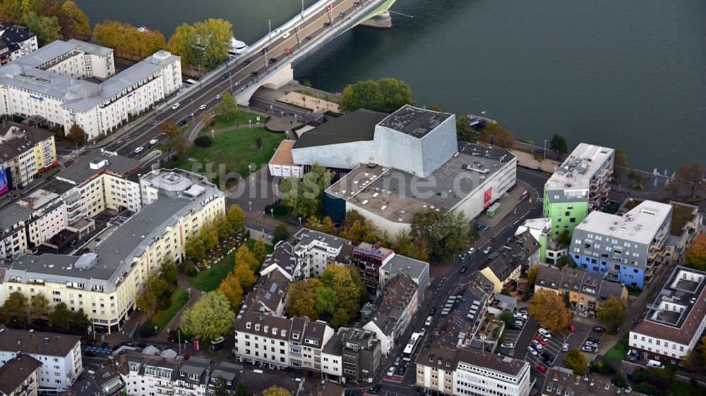 Luftaufnahme Bonn - Theater und Oper in Bonn im Bundesland Nordrhein-Westfalen, Deutschland
