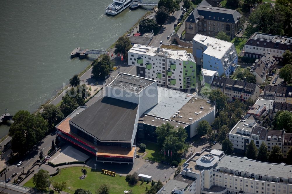 Bonn von oben - Theater und Oper in Bonn im Bundesland Nordrhein-Westfalen, Deutschland