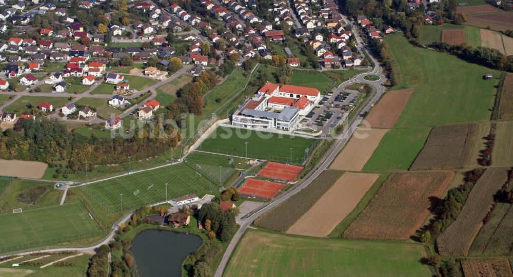 Zuzenhausen aus der Vogelperspektive: Trainings- und Geschäftsstellenzentrum TSG 1899 Hoffenheim