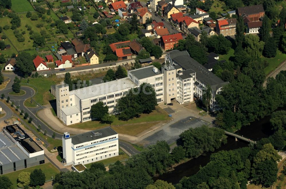 Luftaufnahme Saalfeld/Saale - TRUMPF Medizin Systeme GmbH in Saalfeld im Bundesland Thüringen