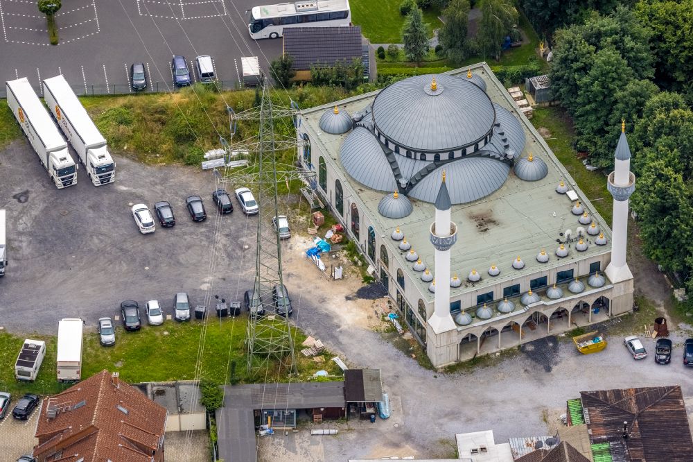 Luftbild Hamm - Ulu Moschee in Hamm im Bundesland Nordrhein-Westfalen