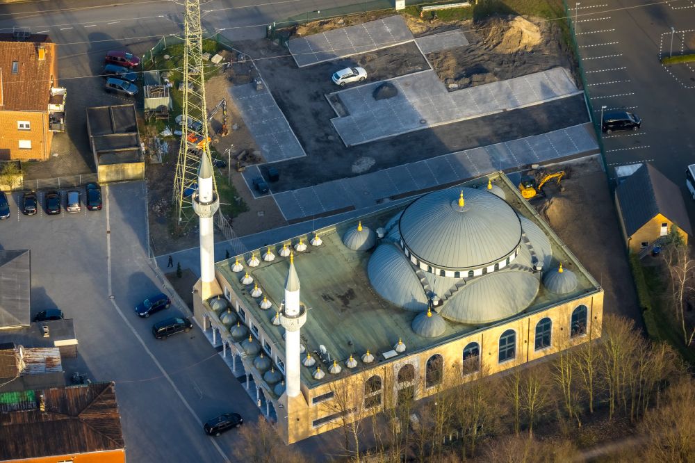 Hamm aus der Vogelperspektive: Ulu Moschee in Hamm im Bundesland Nordrhein-Westfalen