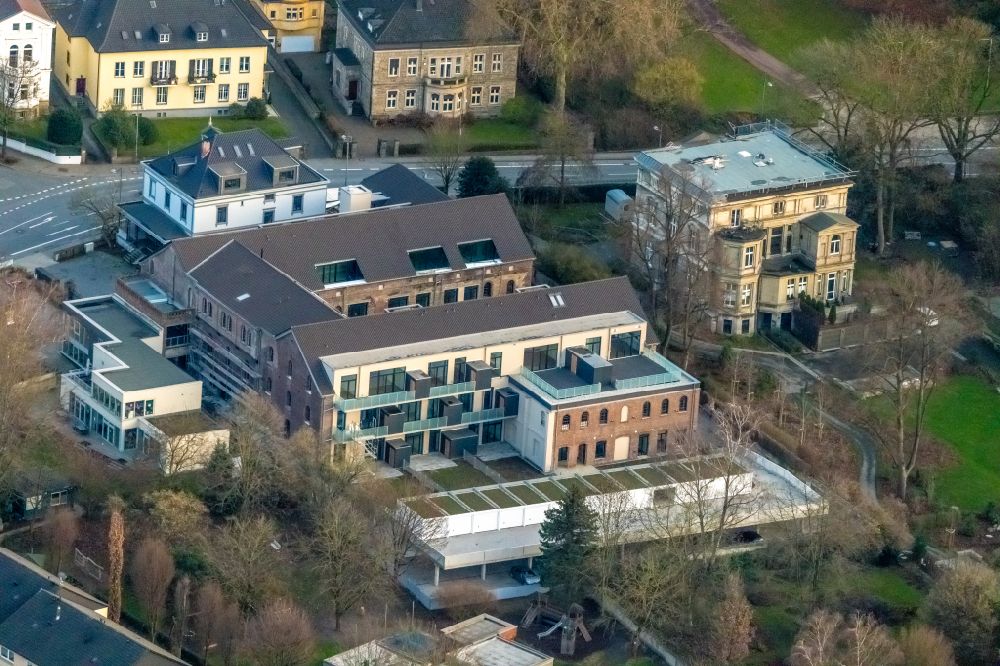 Luftaufnahme Bommern - Umbau und Sanierung einer alten Fabrik zu Wohnquartier mit City- Lofts an der Ruhrstraße in Bommern im Bundesland Nordrhein-Westfalen, Deutschland