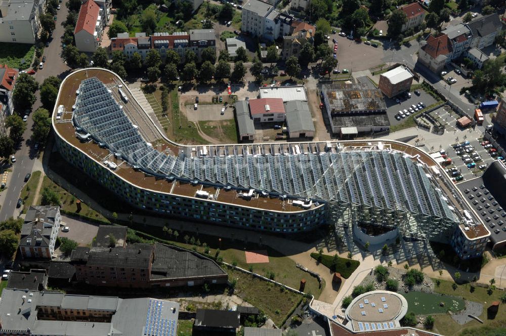 Dessau-Roßlau von oben - Umweltbundesamt Dessau