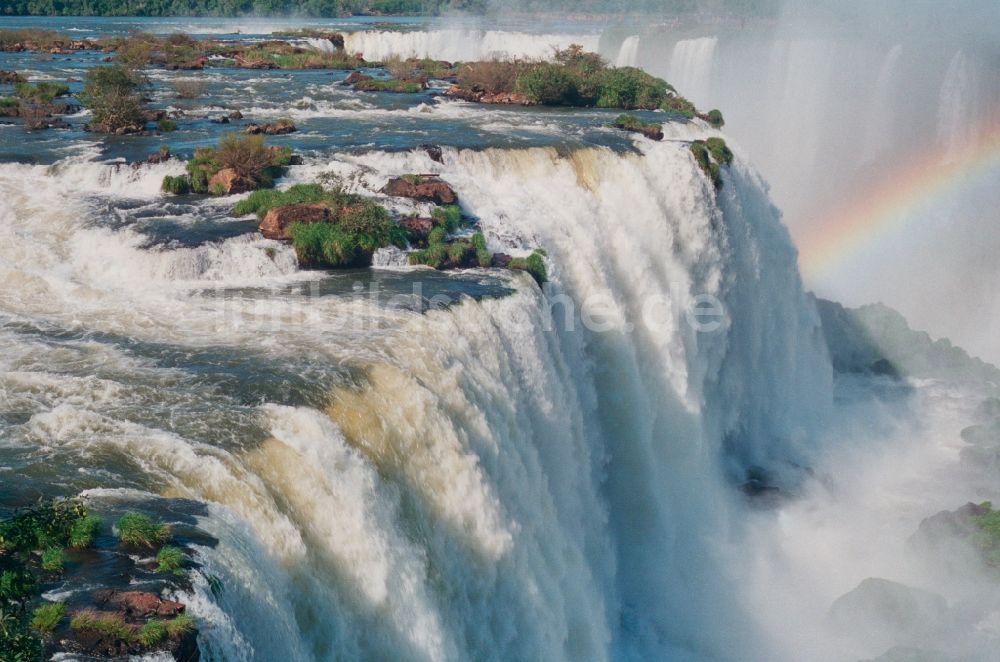 Luftbild Iguazu - UNESCO-Welterbe Wasserfall der Iguazu- Wasserfälle in der Provinz Parana in Brasilien