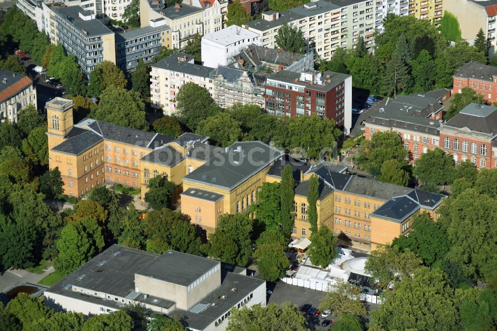 Luftbild Berlin - Universität der Künste mit umliegendem Wohngebiet in Berlin