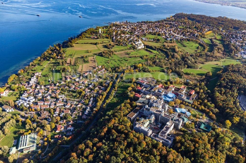 Luftaufnahme Konstanz - Universität Konstanz in Konstanz im Bundesland Baden-Württemberg