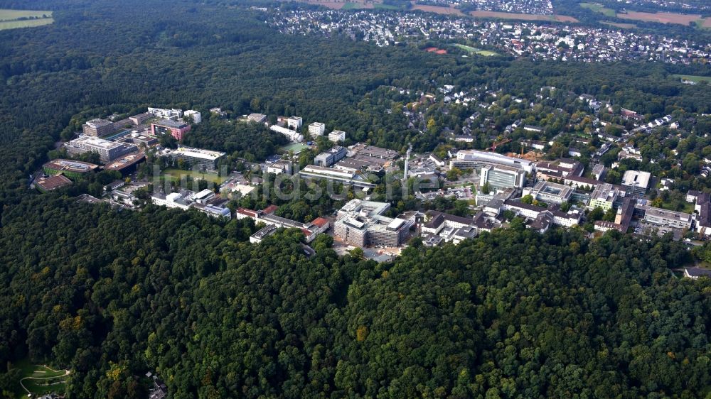 Luftbild Bonn - Universitätsklinikum Bonn auf dem Venusberg in Bonn im Bundesland Nordrhein-Westfalen, Deutschland