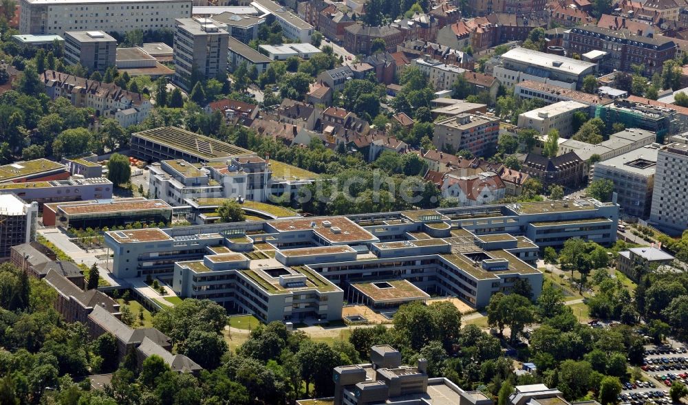 Luftaufnahme Erlangen - Universitätsklinikum Erlangen im Bundesland Bayern