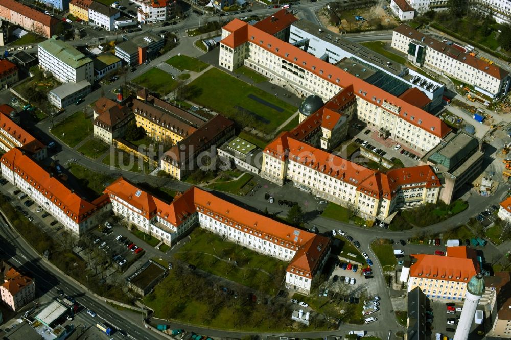 Luftaufnahme Würzburg - Universitätsklinikum UKW in Würzburg im Bundesland Bayern, Deutschland