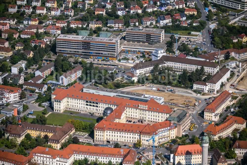 Würzburg aus der Vogelperspektive: Universitätsklinikum UKW in Würzburg im Bundesland Bayern, Deutschland