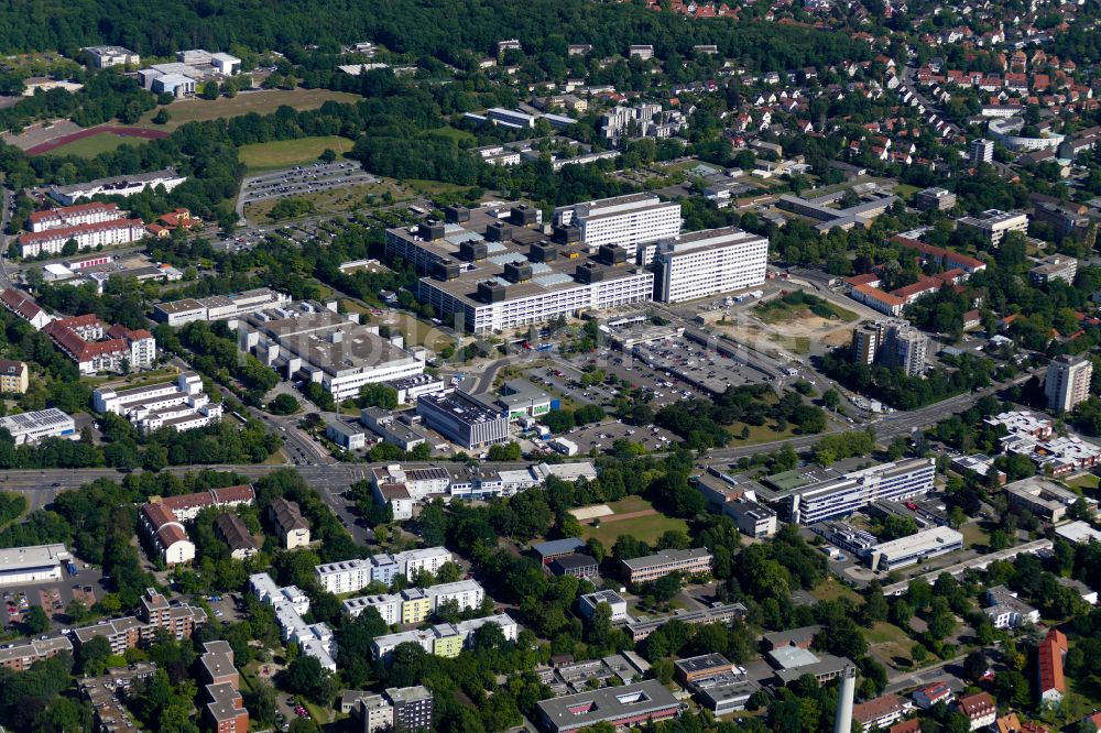 Luftbild Göttingen - Universitätsklinikum (UMG) in Göttingen im Bundesland Niedersachsen