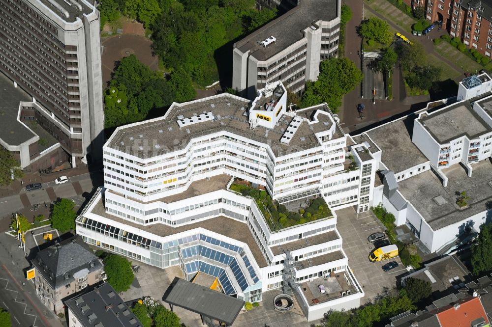 Luftbild Köln - Unternehmen- Verwaltungsgebäude des ADAC Nordrhein e.V. in Köln im Bundesland Nordrhein-Westfalen, Deutschland