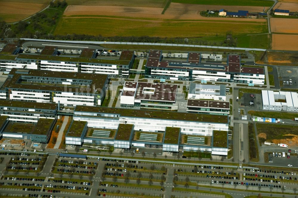 Luftbild Abstatt - Unternehmen- Verwaltungsgebäude Bosch Engineering GmbH in Abstatt im Bundesland Baden-Württemberg, Deutschland