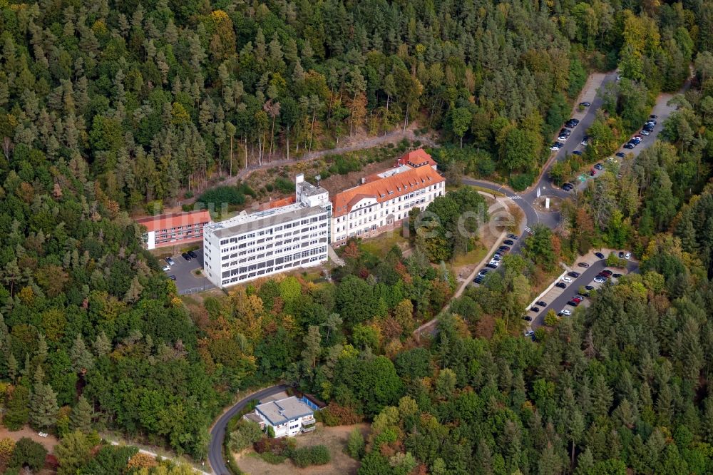 Luftbild Lohr am Main - Unternehmen- Verwaltungsgebäude der Bosch Rexroth AG in Lohr am Main im Bundesland Bayern, Deutschland