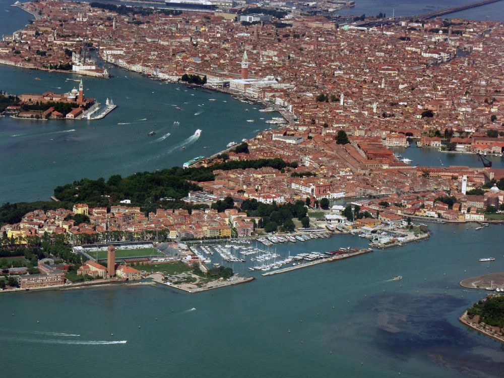 Luftbild Venedig - Venedig und Lagune