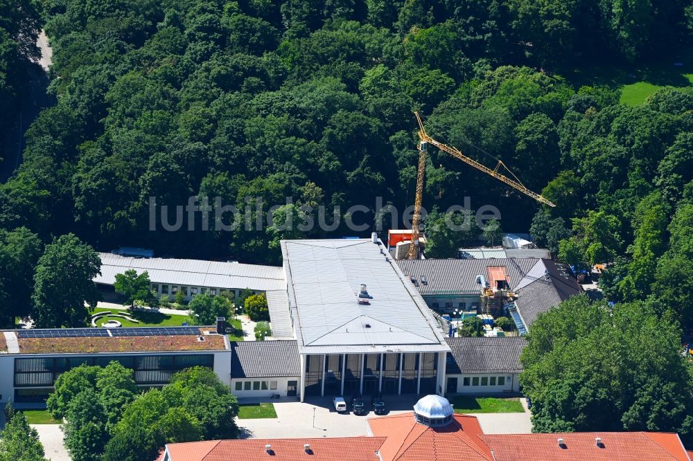 Luftbild München - Veranstaltungshalle Alte Kongresshalle in München im Bundesland Bayern, Deutschland