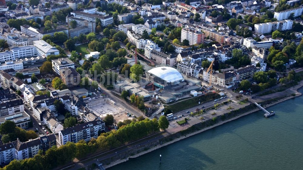 Luftbild Bonn - Veranstaltungshalle Beethovenhalle Bonn im Ortsteil Zentrum in Bonn im Bundesland Nordrhein-Westfalen, Deutschland