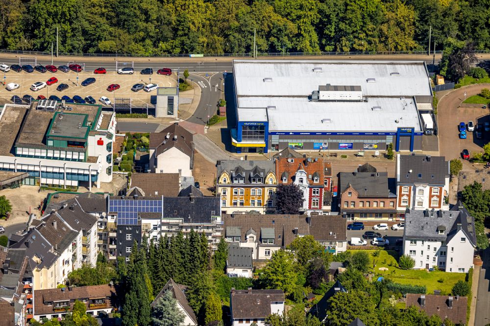 Luftaufnahme Ennepetal - Veranstaltungshalle Haus Ennepetal in Ennepetal im Bundesland Nordrhein-Westfalen, Deutschland