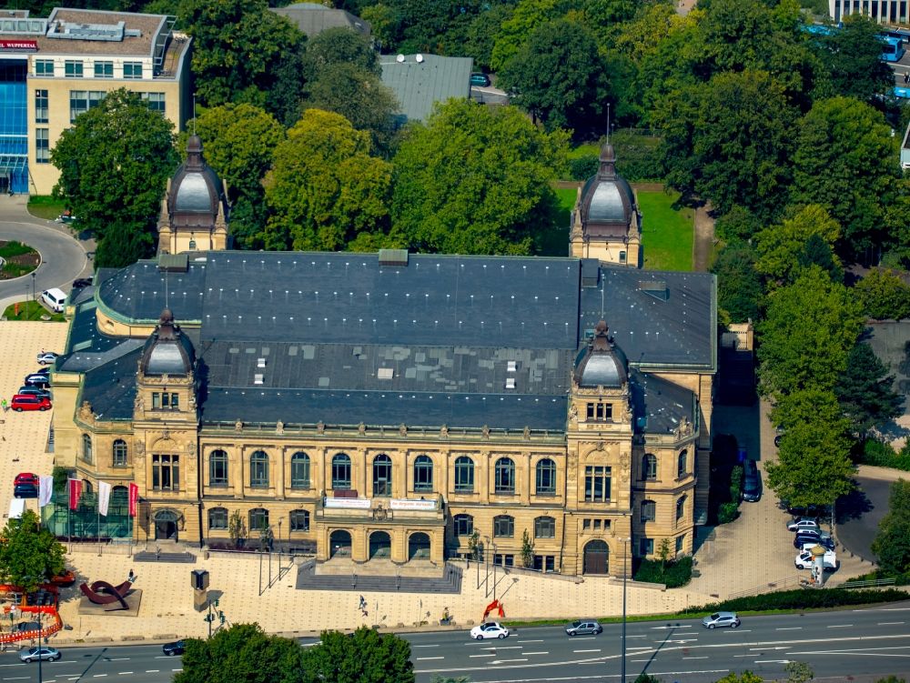 Luftbild Wuppertal - Veranstaltungshalle Historische Stadthalle Wuppertal in Wuppertal im Bundesland Nordrhein-Westfalen