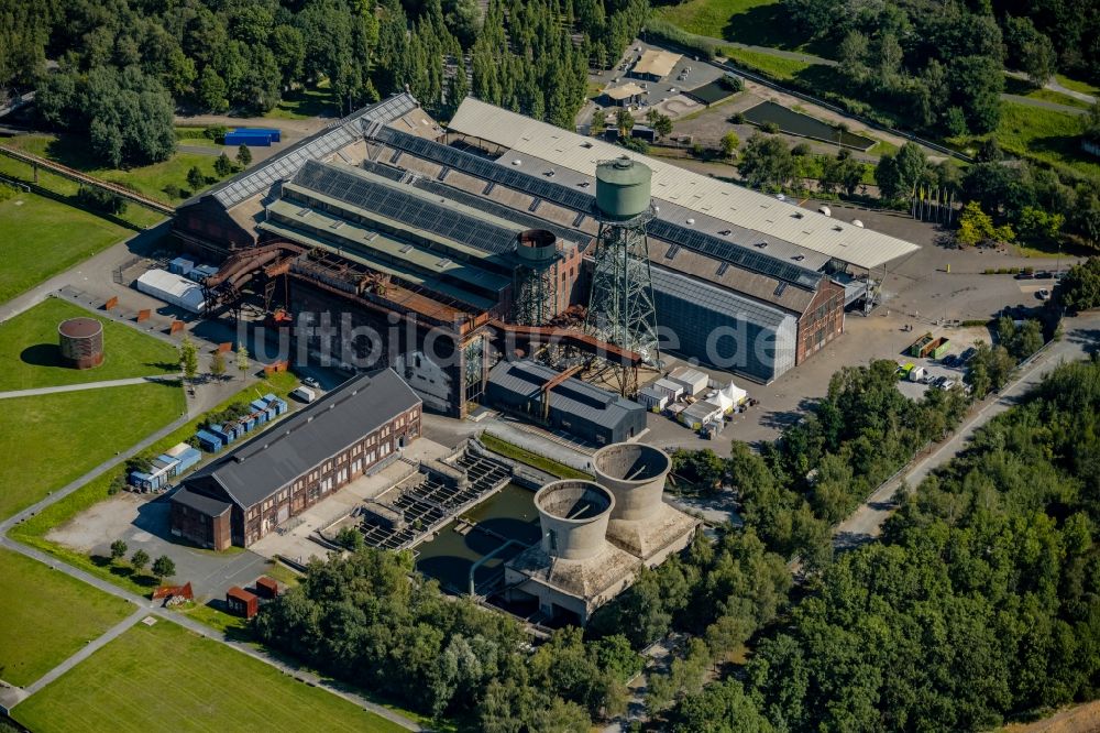 Luftbild Bochum - Veranstaltungshalle der Jahrhunderthalle Bochum in Bochum im Bundesland Nordrhein-Westfalen