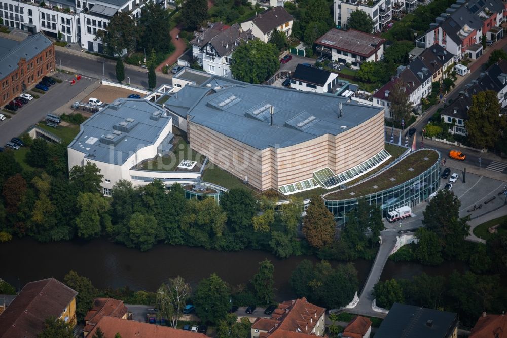 Luftaufnahme Bamberg - Veranstaltungshalle Konzerthalle in Bamberg im Bundesland Bayern, Deutschland