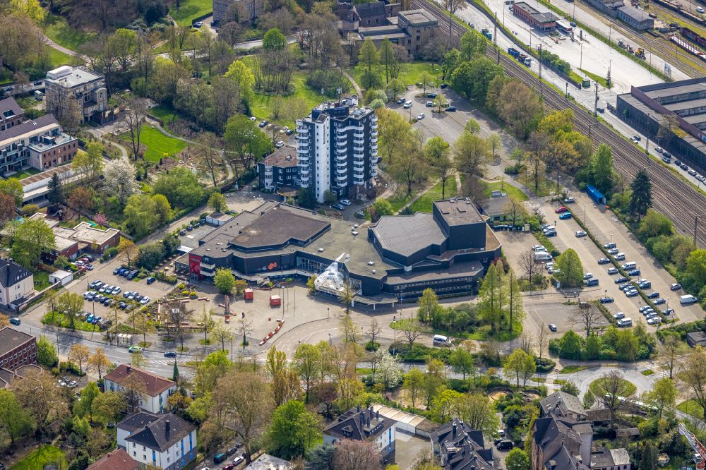 Luftbild Witten - Veranstaltungshalle Saalbau Witten in Witten im Bundesland Nordrhein-Westfalen, Deutschland