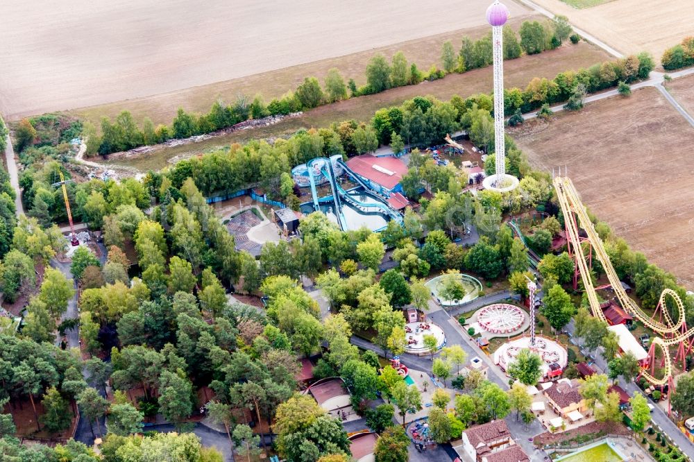 Luftaufnahme Geiselwind - Vergnügungspark Freizeit-Land Geiselwind in Geiselwind im Bundesland Bayern, Deutschland