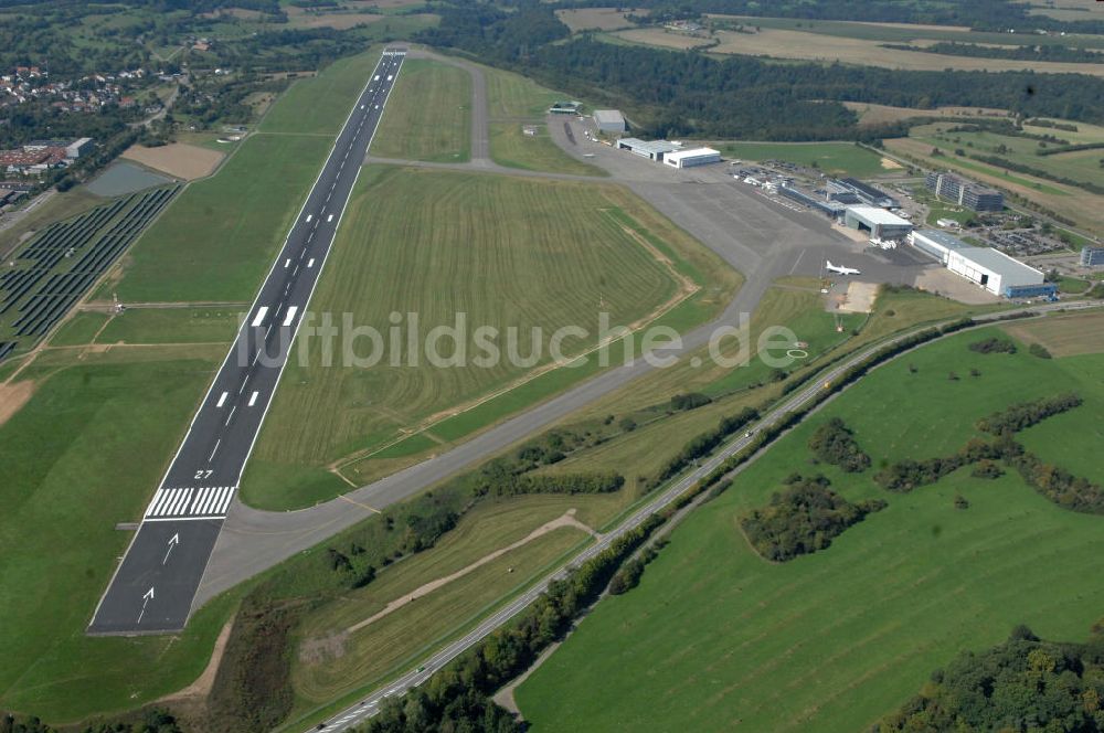 Luftaufnahme Saarbrücken - Verkehrsflughafen Saarbrücken