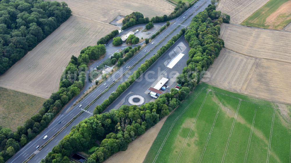 Luftaufnahme Bornheim - Verkehrssicherheitszentrum Köln Bonn des TÜV Rheinland in Bornheim im Bundesland Nordrhein-Westfalen, Deutschland
