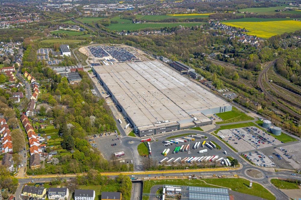 Luftbild Langendreer - Verteilzentrum Opel Warehouse in Langendreer im Bundesland Nordrhein-Westfalen, Deutschland