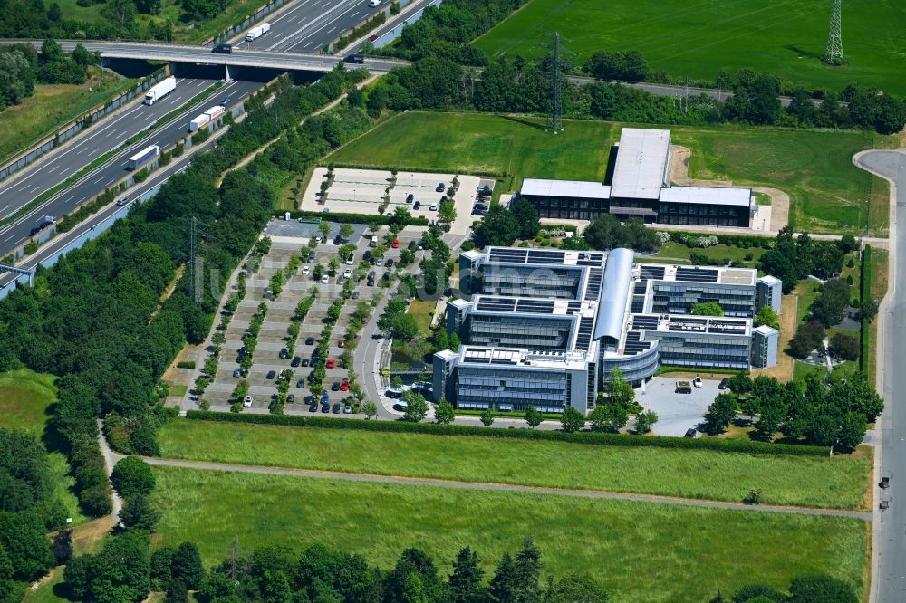 Luftaufnahme Peine - Verwaltungsgebäude Bundesgesellschaft für Endlagerung mbH (BGE) in Peine im Bundesland Niedersachsen, Deutschland
