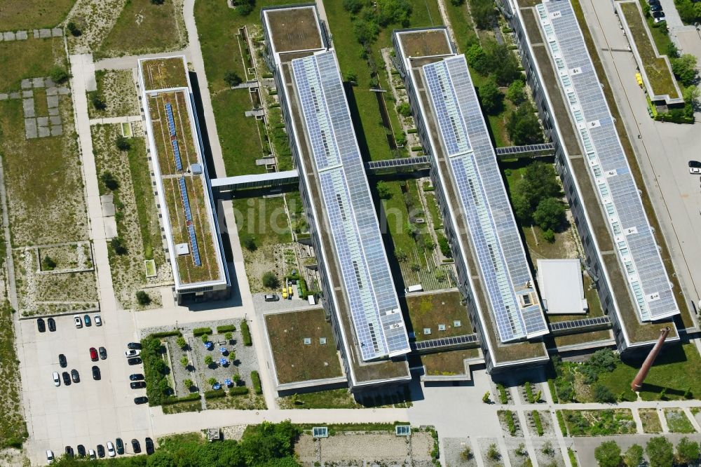 Luftbild Augsburg - Verwaltungsgebäude der staatlichen Behörde Bayerisches Landesamt für Umwelt in Augsburg im Bundesland Bayern, Deutschland