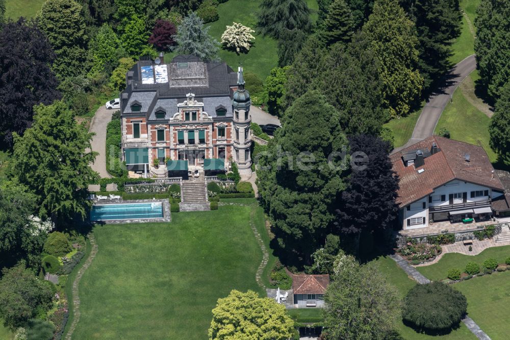 Luftaufnahme Lindau (Bodensee) - Villa Einfamilienhaus in Lindau (Bodensee) im Bundesland Bayern, Deutschland