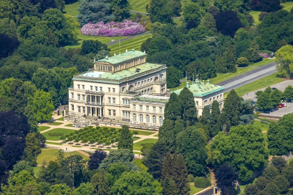 Luftbild Bredeney - Villa Hügel in Bredeney im Bundesland Nordrhein-Westfalen